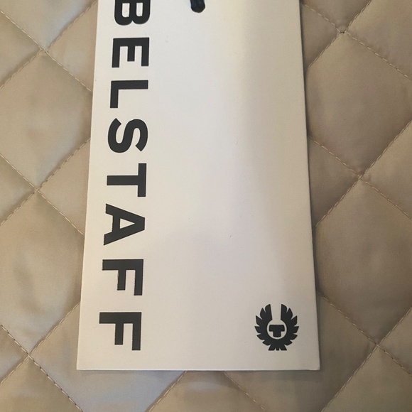 Belstaff Men’s Quilted Vest, Size 38, Cream - Picture 8 of 9